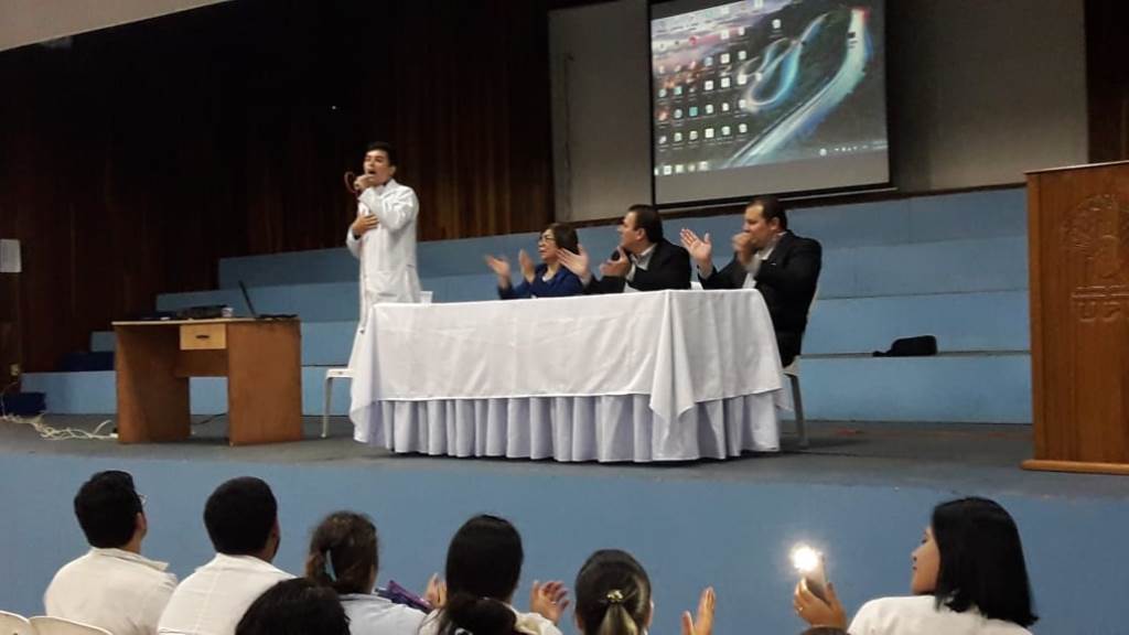 Acto de Bienvenida al 1er Curso, Facultad de Ciencias de la Salud